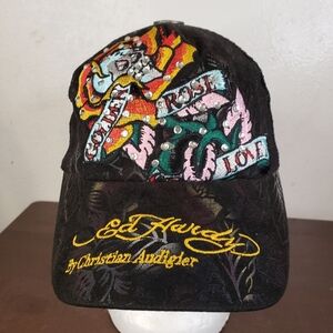 Rare Vintage Ed Hardy Hat by Christian Audigier